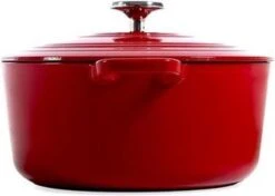BK Bourgogne Braadpan Ø 24 Cm - Rood - Gietijzer - Inductie -Keuken Potten Winkel 1200x855 1