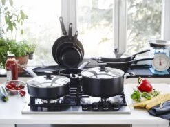 GreenPan Cambridge Hapjespan Met Deksel 24cm - Zwart - Inductie - PFAS-vrij -Keuken Potten Winkel 1200x899 21