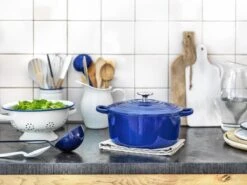 BK Bourgogne Braadpan Ø 24 Cm - Blauw - Gietijzer - Inductie -Keuken Potten Winkel 1200x900 8
