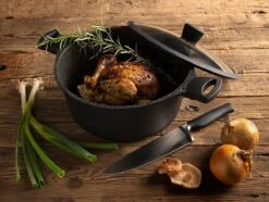 Sola Braadpan Fair Cooking - Ø 20 Cm - Zwart/wit - Aluminium - Antiaanbaklaag -Keuken Potten Winkel 1200x906 11