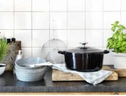 BK Bourgogne Braadpan Ø 20 Cm - Zwart - Gietijzer - Inductie -Keuken Potten Winkel 1200x911 1