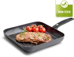 GreenPan Cambridge Grillpan 28cm - Zwart - Inductie - PFAS-vrij -Keuken Potten Winkel 1200x925 1