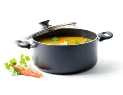 GreenPan Cambridge Kookpan Met Deksel 24cm - Zwart - Inductie - PFAS-vrij -Keuken Potten Winkel 1200x926 36