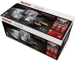 Tefal Nordica Pannenset 4 Delig - Steelpan Ø16 Cm & Kookpan Ø 18 + Ø 20 + Ø 24 Cm -Keuken Potten Winkel 1200x968