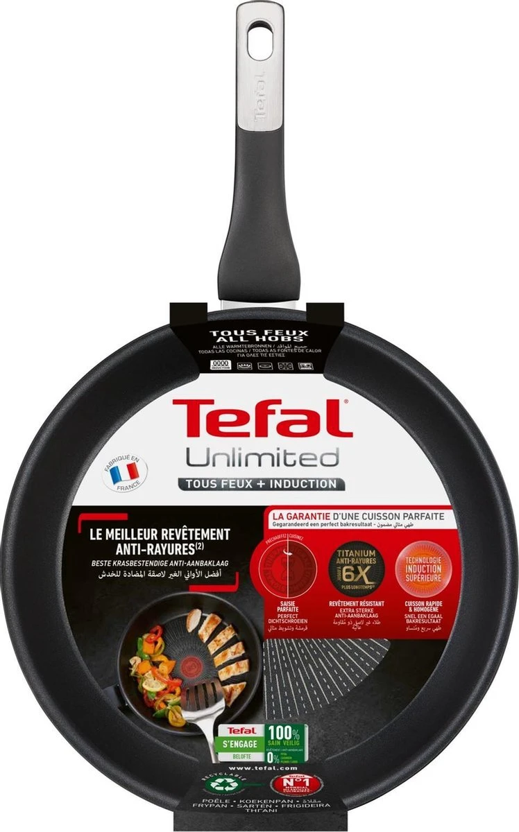 Tefal Unlimited Koekenpan - Ø 32 Cm 9 Tefal Unlimited Koekenpan - Ø 32 Cm - Afbeelding 8