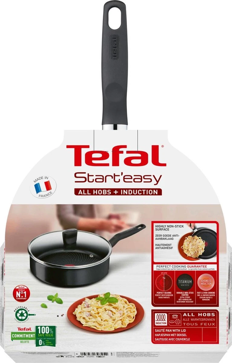 Tefal Start'easy Hapjespan 24 Cm C2673223 8 Tefal Start'easy Hapjespan 24 Cm C2673223 - Afbeelding 6