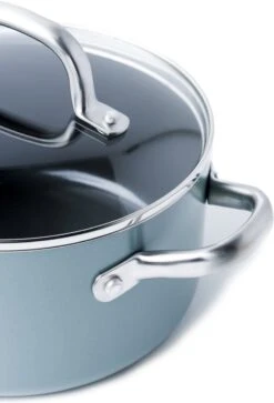 GreenPan Mayflower Pannenset - 5-delig + 5 Accessoires - Lichtblauw - Inductie - PFAS-vrij -Keuken Potten Winkel 817x1200