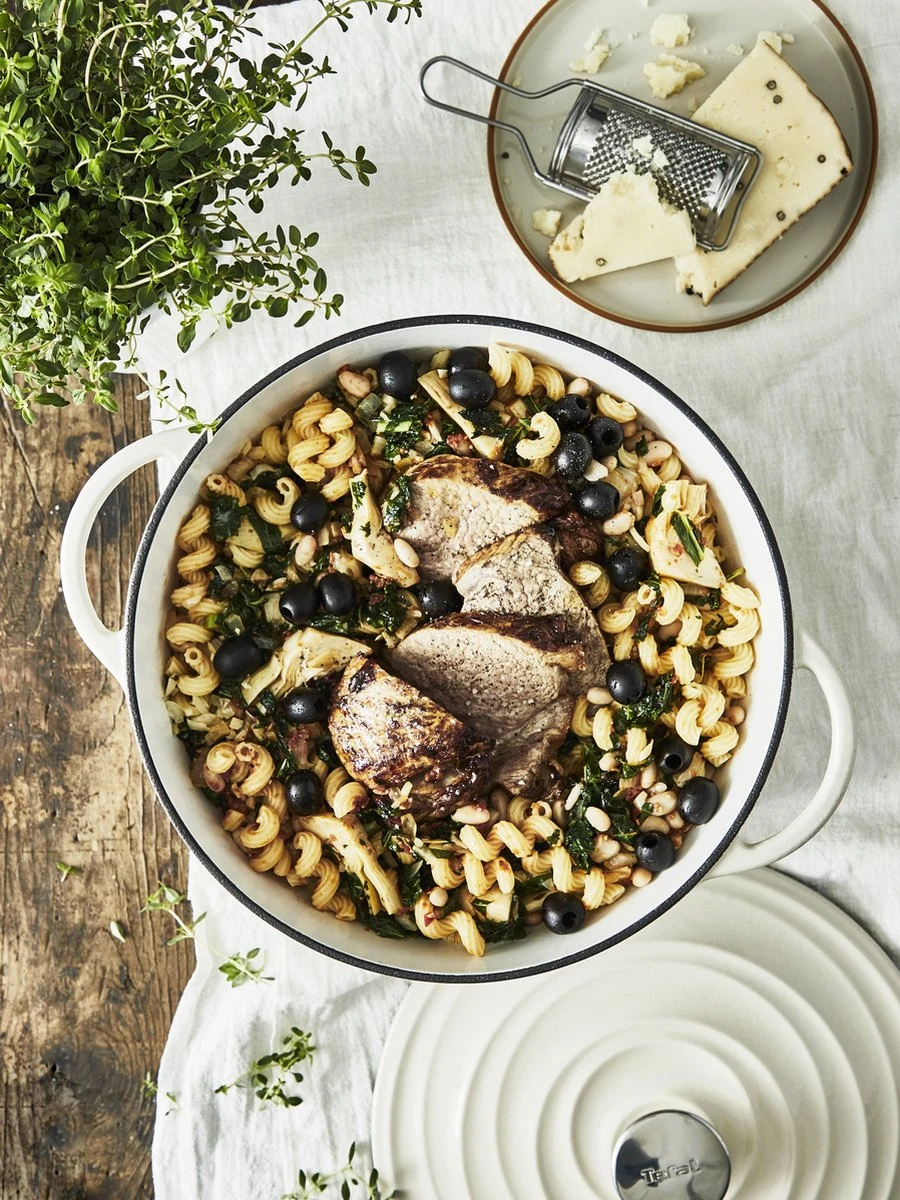 Tefal LOV Lage Braadpan - 3.8L - Ø28 Cm - Beige 14 Tefal LOV Lage Braadpan - 3.8L - Ø28 Cm - Beige - Afbeelding 12