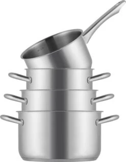 Sola Pannenset Blizz - 4 Delig - Ø Cm - Zilver - RVS - Sandwichbodem -Keuken Potten Winkel 933x1200 1