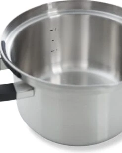 BK Flow Cool Pannenset - 4-delig – RVS Deksels - Veilig Afgietsysteem - Geschikt Voor Alle Warmtebronnen -Keuken Potten Winkel 952x1200