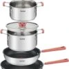 TEFAL G720S604 6-delige Stapelbare Pannenset OPTI'SPACE - RVS - Alle Kookplaten Inclusief Inductie 1 TEFAL G720S604 6-delige Stapelbare Pannenset OPTI'SPACE - RVS - Alle Kookplaten Inclusief Inductie -Keuken Potten Winkel 960x1200 2